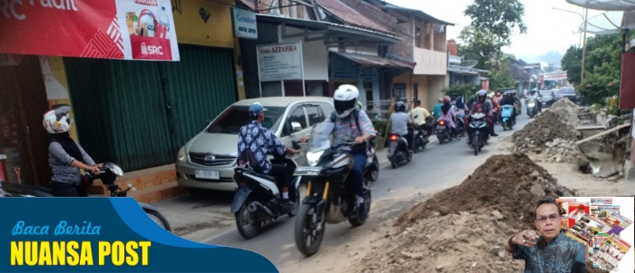 Pembangunan Siring Di Wilayah Kp Serdang Menimbulkan Macet Dan Debu