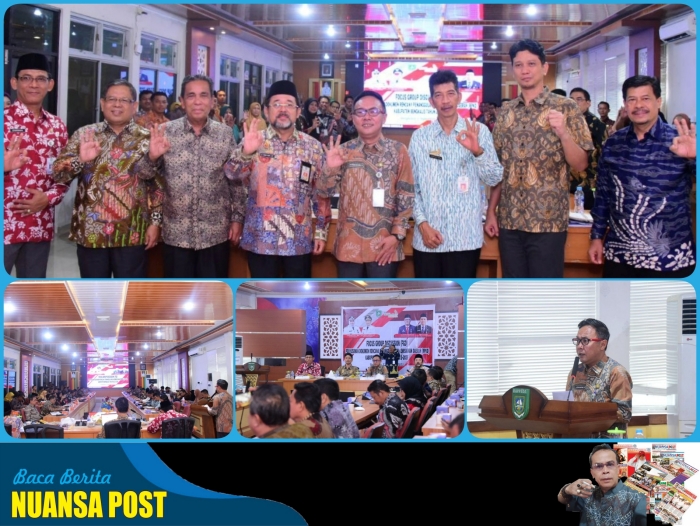 Buka FGD RPKD Bengkalis Tahun 2023-2026, Bupati Bengkalis Ajak Pemda Bersatu Dalam Menanggulangi Kemiskinan