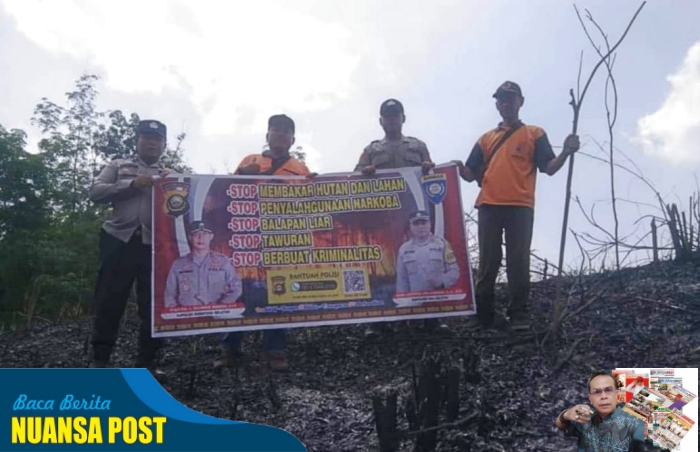 Sinergitas Pencegahan Karhutla Pemerintah Kabupaten OKU Selatan Bersama TNI/Polri.