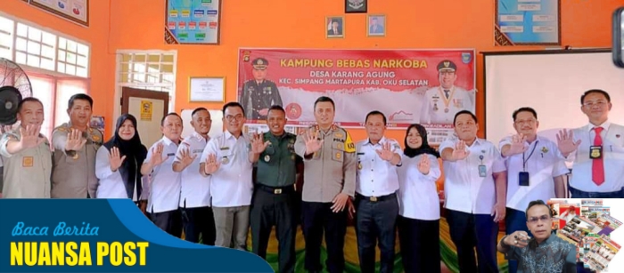 Pemkab OKU Selatan Berkolaborasi Dengan Satres Narkoba Polres OKU Selatan Melaksanakan P4GN