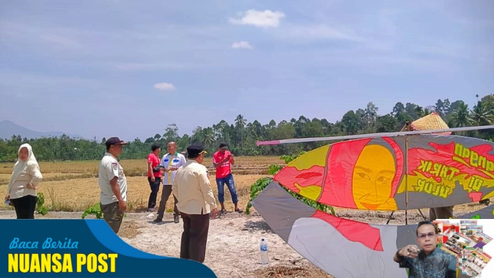 Dinas Kepemudaan dan Olahraga Survei Lokasi Festival Layang-Layang Sriwijaya Danau Ranau Kite Fighter Festival II