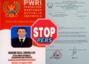 STOP PERS:  Nama Orang Ini Bukan Lagi Pengurus atau Anggota DPC PWRI Kabupaten Tasikmalaya