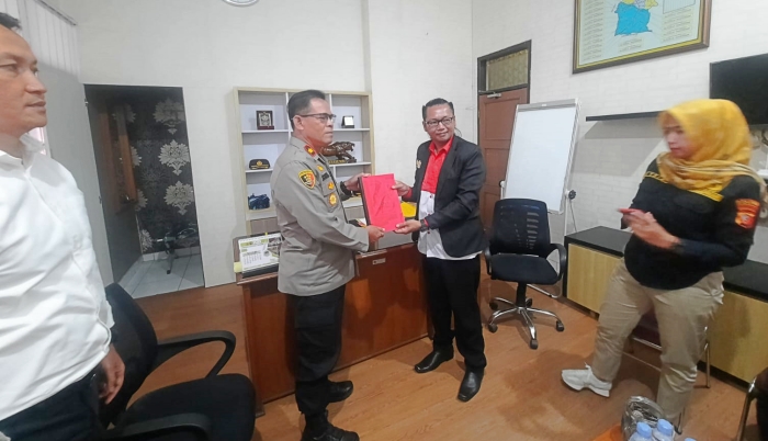 DPC PWRI Kabupaten Tasikmalaya Silaturahmi dan Audiensi dengan Polres Tasikmalaya