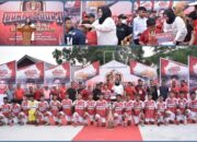 Bupati Hj.Kasmarni Resmi Tutup Turnamen Sepakbola IGORNAS Cup II Piala Bergilir Bupati Bengkalis