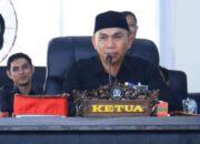 Rapat Paripurna DPRD OKU Selatan Agenda Penyampaian Pandangan Umum Oleh Frsksi-Fraksi