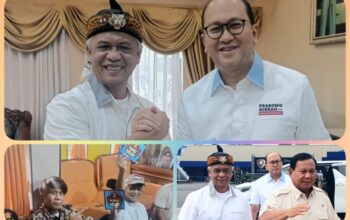 Rosan Roeslany Ketua TKN  Prabowo Gibran Mendukung Penuh Tim Gugus Tugas Gernas GNPP Yang Dipimpin Anton Charliyan 