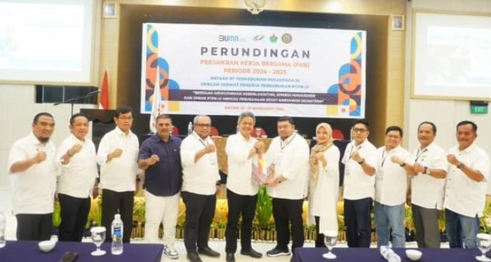 PTPN IV dan SPBUN Tuntas Gelar Perundingan PKB 2024-2025