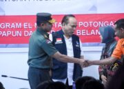 Panglima TNI Mendampingi Presiden RI Resmikan BTS 4G dan Pemberian BLT Di Sulawesi Utara