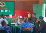 Dandim 1714/PJ dan Para Tokoh Masyarakat Duduk Bersama Menjaga Wilayah Kab. Puncak Jaya