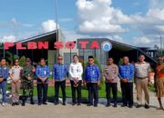 Beri Rasa Aman Kunjungan Sekretaris Utama BNPP di Pintu Perbatasan RI-PNG