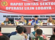 Kapolres Tasikmalaya Kota Pimpin Rapat Lintas Sektoral Operasi Lilin Lodaya 2023,Dalam Rangka Pengamanan  Natal dan Tahun Baru 2024