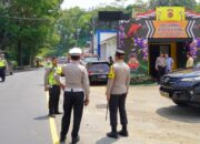 Ops Lilin Lodaya 2023, Kapolres Tasikmalaya Kota Pantau Pospam dan Cek Jalur Gentong