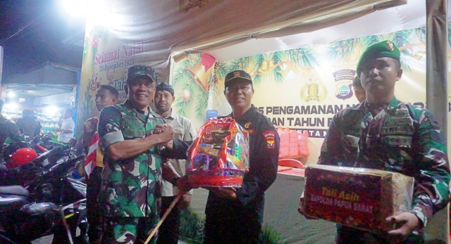 Pangdam Kasuari Bersama Forkopimda Papua Barat, Terjun Kelapangan Cek Kesiapan Pengamanan Ibadah Natal 2023