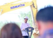 Presiden Jokowi Letakkan Batu Pertama Pembangunan Apartemen Berkonsep Hijau di IKN