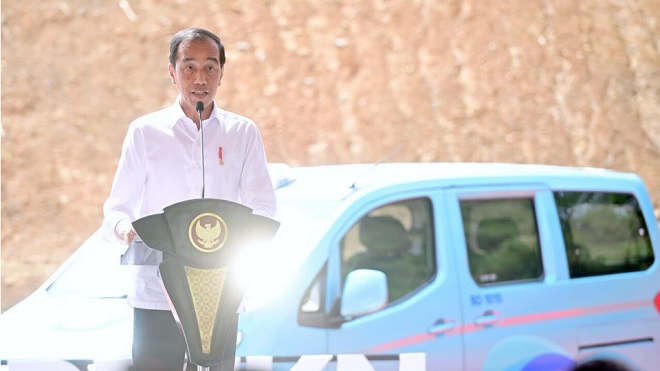 Presiden Jokowi Luncurkan Ragam Transportasi Darat Ramah Lingkungan di IKN