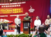Kasum TNI dan Kapolri Tinjau Pengamanan Ibadah Misa Malam Natal 2023