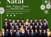 Pimpinan Beserta Anggota Dewan dan Staf Sekretariat DPRD Kab.OKU Selatan Mengucapkan “SELAMAT NATAL 2023 & TAHUN BARU 2024”