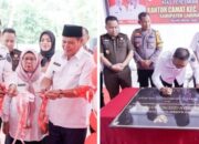 Bupati Labuhanbatu Selatan Resmikan Kantor Camat Kampung Rakyat