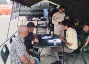 TNI  Dirikan  Posko Kesehatan Tangani Korban Gempa Sumedang