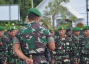 Membentuk Sikap Prajurit Yang Berdisiplin, Dandim 1710/Mimika Beri Pengarahan Kepada Segenap Prajurit Kodim Dan Bapras