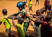 Upaya CIMIC Indonesia Tingkatkan Hubungan Sipil-Militer di Afrika Tengah