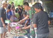 Gerak Cepat TNI AD Bantu Warga Terdampak Erupsi Gunung Lewotobi Laki-Laki