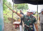 Danrem 132/Tdl Hadiri Peletakan Batu Pertama Proyek Pembangunan Infrastruktur PT. Batujaya Bersama Sejahtera