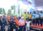 Pemkab OKU Selatan Gelar Jalan Sehat dan Senam Bersama Dalam Rangka Peringatan HUT Ke-20 Kabupaten OKU Selatan