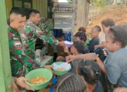 Tingkatkan Perekonomian Masyarakat, Satgas Yonif 122/TS Berikan Edukaasi Cara Mengolah Kripik Pisang