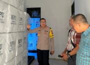 Sambangi Gudang Logistik KPU, Kapolres Tasikmalaya Kota Pastikan Penyimpanan Aman dan  Distribusi Lancar