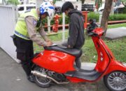  Antisipasi Geng Motor, Polres Tasikmalaya Kota dan TNI Gelar Razia Gabungan, Jaring Puluhan Sepeda Motor Knalpot Bising