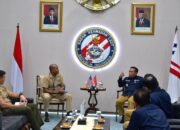Bahas Kerja Sama Bilateral, Kepala Bakamla RI Terima Kunjungan U.S. Naval Attache