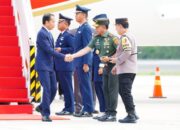 Panglima TNI Sambut Kedatangan Presiden RI Selesai Kunker Ke Tiga Negara ASEAN