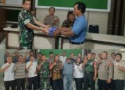Sertijab dan Pemindahan Jabatan Danpos Wilayah Kecamatan Baregbeg Tahun 2024