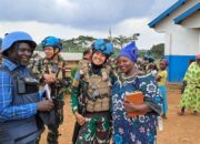 Kolaborasi Indo RDB XXXIX -E/MONUSCO Tingkatkan Rasa Aman Kaum Wanita Desa Tchabi