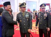Panglima TNI Hadiri Pelantikan Menko Polhukam dan Menteri ATR/BPN