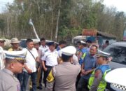 Management PTPN IV Regional 1 Kebun Sei Silau Dampingi Kasat Lantas Polres Asahan, Dinas PUTR dan Dinas Perhubungan Asahan Tinjau Jalan Alternatif