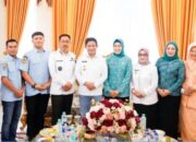 Bupati Labuhanbatu Selatan Menyambut Kunjungan Kerja Pj Gubernur Sumatera Utara