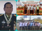 Team Relawan Tampa Pamrih Pemenangan Prabowo – Gibran  Provinsi Riau Berikan Ucapan Selamat Atas Kenaikan Pangkat Istimewa Penghargaan Bintang Empat Prabowo Subianto