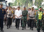 Pastikan Situasi Kondusif Saat Pencoblosan, TNI Polri dan Aparat Lainnya Laksanakan Patroli Gabungan