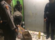 Ops Mantap Brata Lodaya 2024, Patroli KRYD Polres Tasikmalaya Kota,Amankan Puluhan Botol Miras