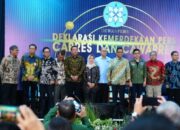 Kapuspen TNI Mewakili Panglima TNI Menghadiri Deklarasi dan Penandatangan Komitmen Bersama Kemerdekaan Pers