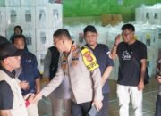 Pastikan Berjalan Aman dan Lancar, Kapolres Tasikmalaya Kota Pantau Langsung Pendistribusian Logistik Pemilu di Wilayah Tasik Utara