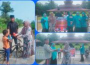 Pj. Kepala Desa Darul Aman   Bersama Tim PKK dan BPD Berkah Ramadan 1445 H/2024M, Bagikan Ratusan Takjil