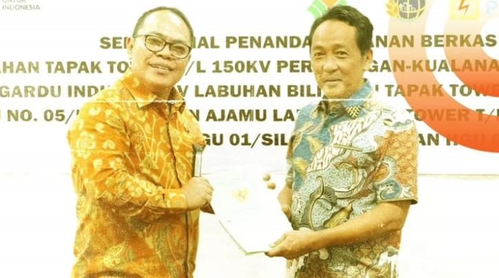 PLN Apresiasi Peran PTPN IV Regional II dalam Pembangunan Infrastruktur Listrik di Sumatera Utara