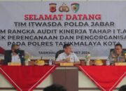 Kapolres Tasikmalaya Kota Terima Tim Audit Kinerja Tahap I  Itwasda Polda Jabar T.A. 2024