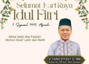 Keluarga Besar Dinas PUTR Kab.OKU Selatan Mengucapkan Selamat Hari Raya Idul Fitri 1445-H