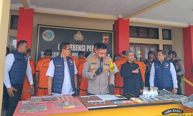 Polres Majalengka Bongkar 14 Kasus Narkoba dalam Triwulan Pertama 2024