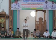 Penjabat Bupati Mesuji Hadiri kegiatan Safari Ramadan Provinsi Lampung Tahun 1445 Hijriah di Masjid Agung Darussalam, Desa Mulya Agung