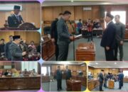 Yusirwan S.IP Resmi di PAW,DPRD OKU Laksanakan Paripurna Ke-1